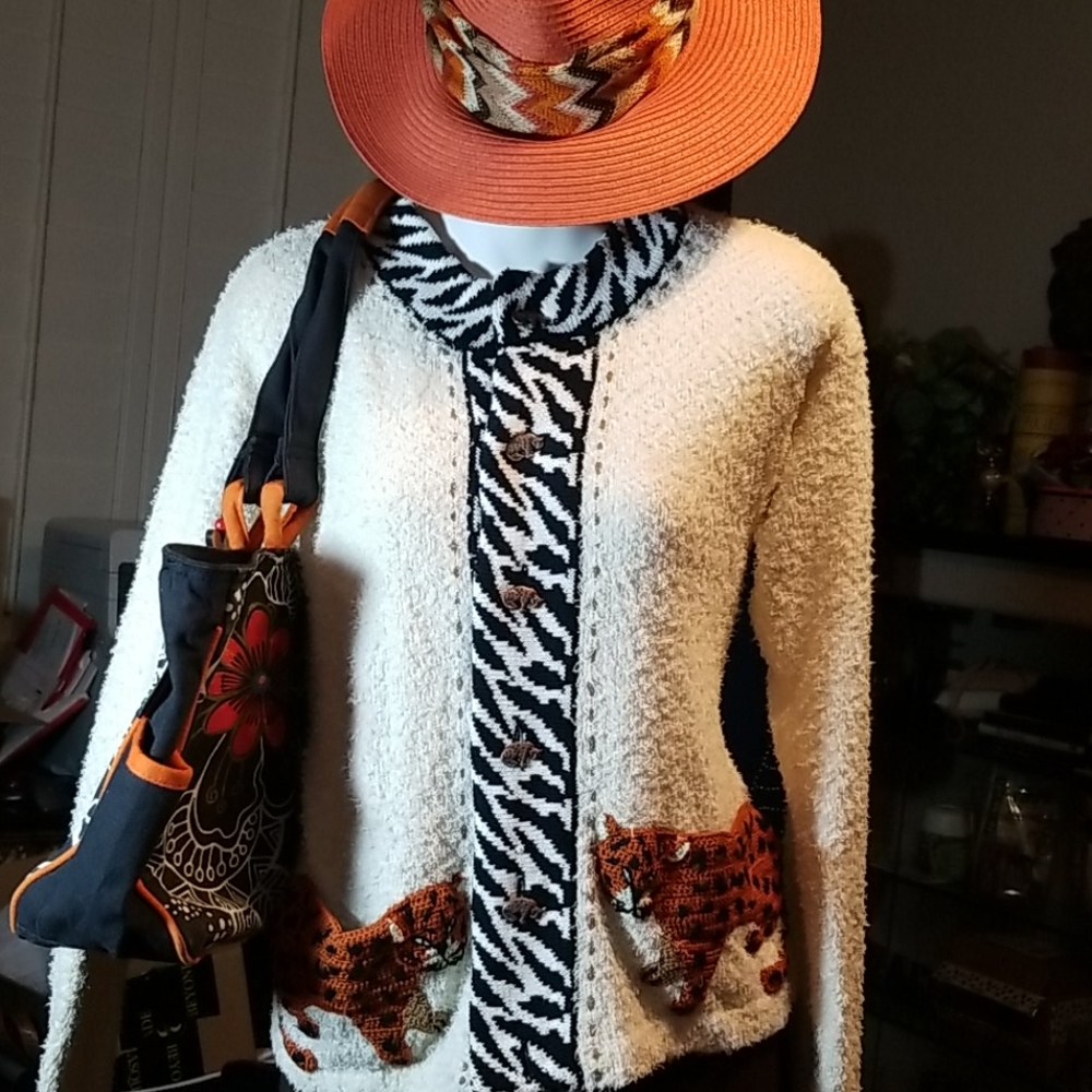 Vintage Berek2 hand loomed sweater